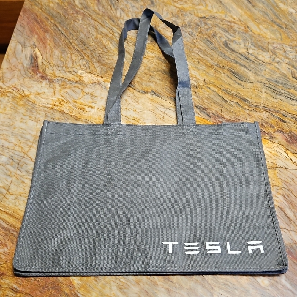 TESLA Charcoal Reusable Carryall Bag